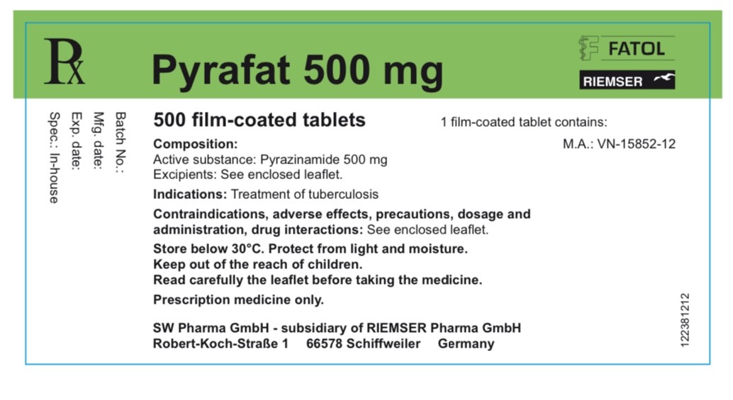 Pyrafat 500 mg