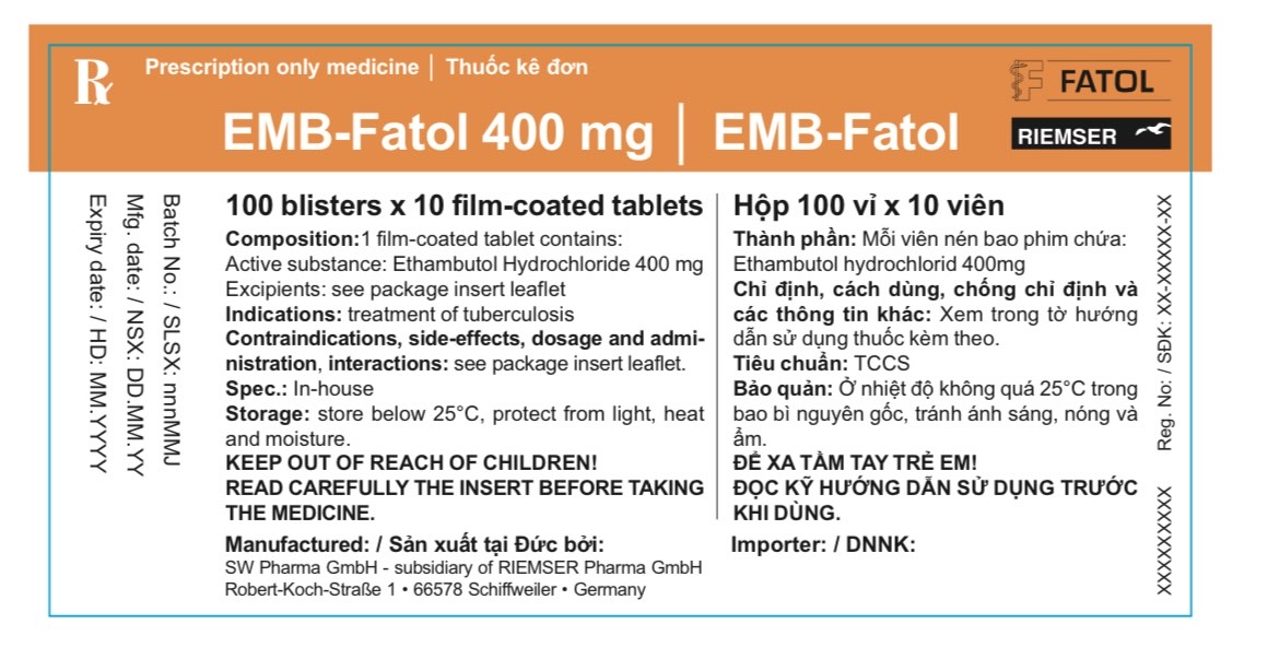 EMB Fatol 400mg