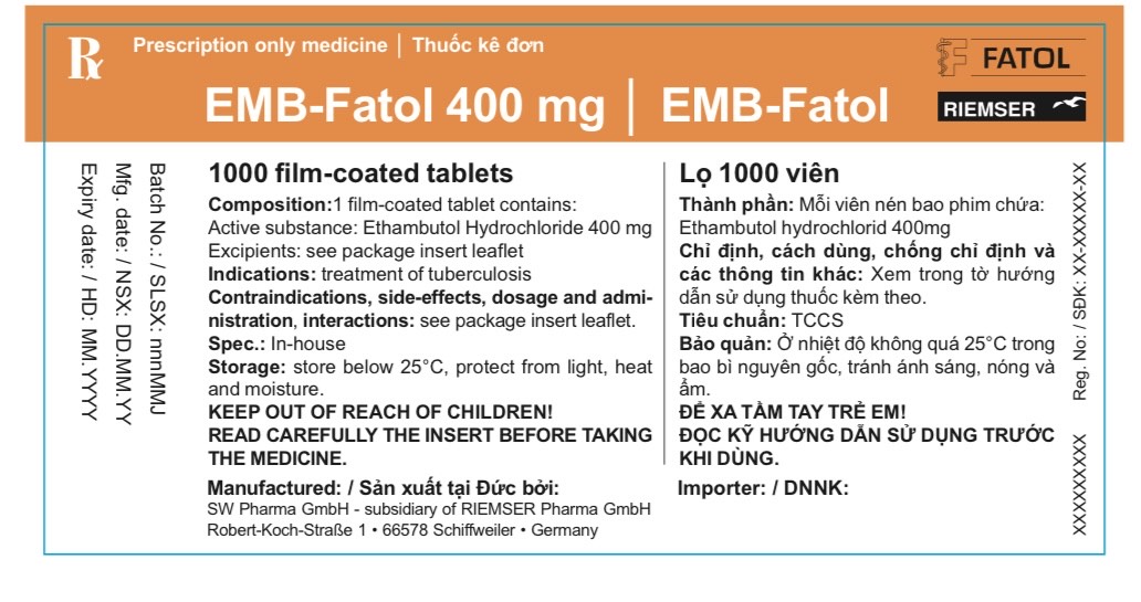 EMB Fatol 400mg